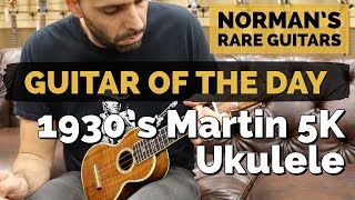 Guitar of the Day: 1930's Martin 5K Ukulele | Norman's Rare Guitars