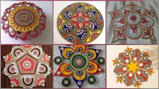 Latest Kundan Rangoli Designs/Acrylic Rangoli Designs/Rangoli Designs Easy \u0026 Simple