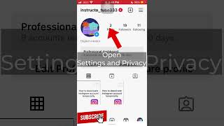 How to Remove Business Account from Instagram 2024 | #shorts #shortshowto #2024 #instagramsettings