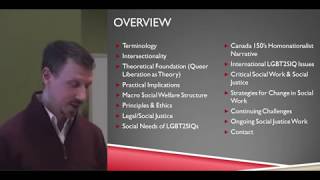 Dr  Nick Mule - "Gender and Sexual Diversity and Social Work: Critical Liberationist Connections:"