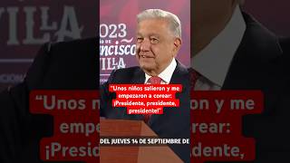 AMLO presume recibimiento de niños en China, Nuevo León #milenioshorts