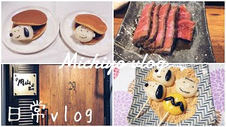 【vlog#5】日常vlog/ある日のディナー/スヌーピー/デコ白玉/お菓子作り/インスタ映え