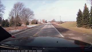 Dash Cam Footage - Crazy driver almost causes fatal accident!!