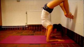 How to practice Yoga Scorpion Pose Vrischikasana