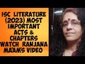 Most Important Chapters For ISC2023-Tips On How To Revise Fast On The Eve Of Exams.Watch This Video