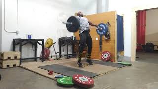 190430 - Segmented Power Snatch - 2@175 lbs.