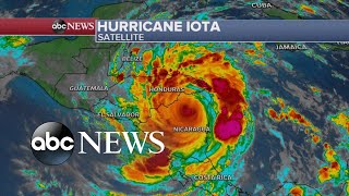 Hurricane Iota slams Central America as Category 4 storm