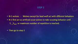 Wolf Pack Algorithm | All steps