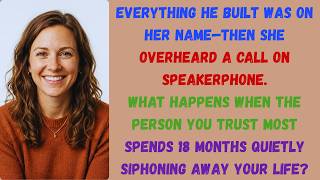 Everything He Built Was in Her Name—Then She Overheard a Call on Speakerphone