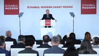 Cumhurbaşkanı Erdoğan, İstanbul Modern’in yeni binasını ziyaret ediyor