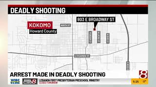 Arrest made in deadly shooting in Kokomo