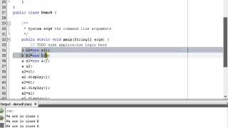 Dynamic Method dispatch in java in hindi and english language.