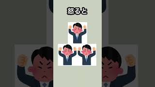 怒りに関する役に立つ雑学 #shorts