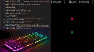 ASMR Programming | Coding a Snake Game |Python