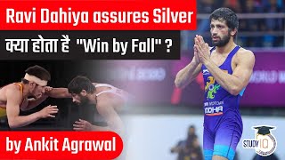 Indian Wrestler Ravi Dahiya assures Silver Medal in Olympics - What is Win by Fall in Wrestling?