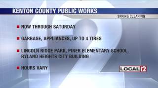 Kenton County Public Works hosting annual spring cleaning