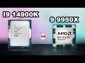 Intel Core i9 14900K vs AMD Ryzen 9 9950X | Test in Games