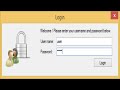 C# Tutorial - How to create a Login Form with MySQL | FoxLearn