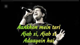 Lyrical Song : Aankhon Mein Teri Ajab Si | KK | Om Shanti Om | Shahrukh Khan | Deepika Padukone