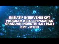 Montaj Penyerahan Surat Penempatan Perantisan Program Kebolehpasaran Graduan Industri 4.0 KPT-MTDC