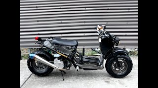 HONDA ZOOMER AF58｜ホンダ ズーマー AF58｜社外フルエキゾーストマフラー装備