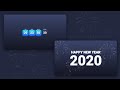 New Year Countdown 2020 | HTML, CSS & JavaScript