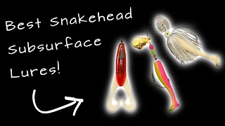 Best Subsurface Lures for Snakehead Fishing 🐍