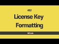 leetcode - 482 License Key Formatting