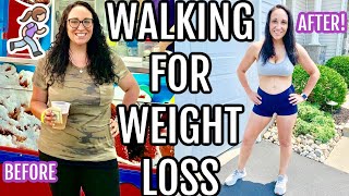How I Lost 50 lbs in 5 Months WALKING! | Steps Needed a Day to LOSE WEIGHT | Walking for Weight Loss
