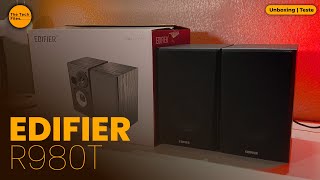 EDIFIER R980T 24W RMS | Unboxing | Teste de Áudio | O monitor de áudio das massas?