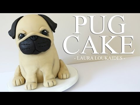 How to make a 3D Pug Cake - Laura Loukaides How to make a 3D Pug Cake - Laura Loukaides