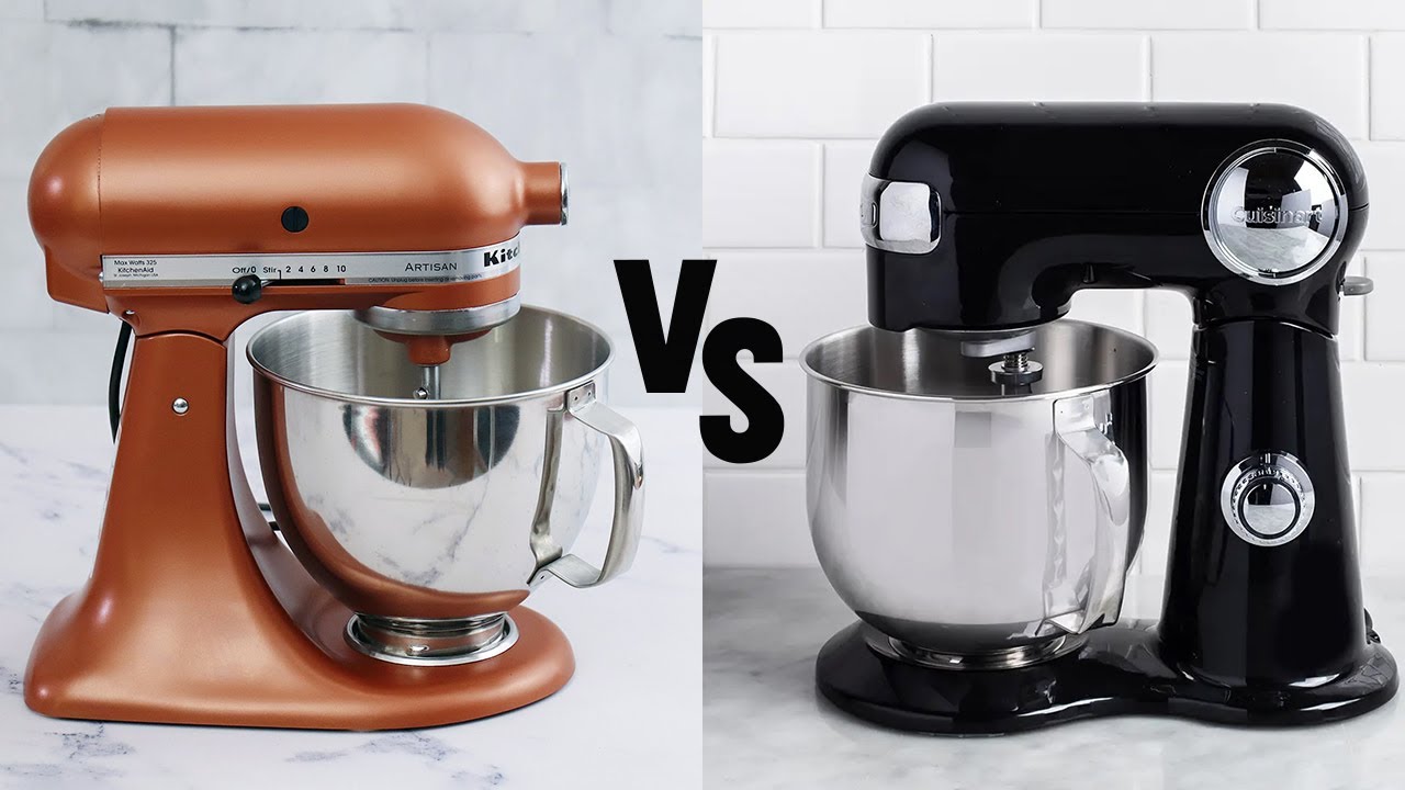 Cuisinart Vs KitchenAid Mixer : Which Stand Mixer Should You Buy? - YouTube