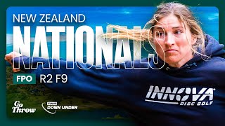 2025 New Zealand Nationals |  FPO | RD2 F9 | Korver, Hansen, Donnecke, Weatherman