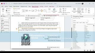 Pembuatan Surat Elektronik Dengan Microsoft Acces