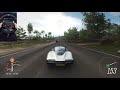 Forza Horizon 4 McLaren Speedtail Logitech g29 Steering Wheel +Paddle Shifter .Gameplay