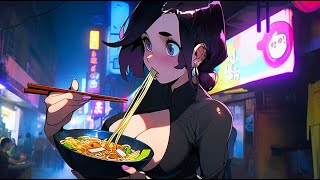 Tokyo, Ramen, and Waifu | Chillhop Synthwave Original Mix - for Studying \u0026 Gaming