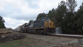 CSX Q210-12 heads through Slighs, SC