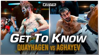 GET TO KNOW: Joshua Quayhagen vs Rafael Aghayev 🥋 #KC40