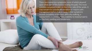 Chronic Lateral Foot Pain - Symptoms, Causes and Treatments