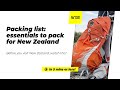 🗺️ Packing List essentials to pack for New Zealand - NZPocketGuide.com