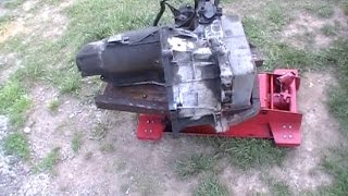 RARE VIDEO...Ford Taurus -2001 3.0 Transmission drop and dropping the Engine Cradle Process