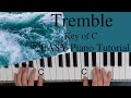 Tremble  Andres Figueroa ~Bethel (Key of C)//EASY Piano Tutorial