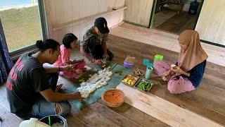 Hidup Di Desa, Goreng Ikan Asin Di Tambah Pete Paling Nikmat Kalau Makan Bersama