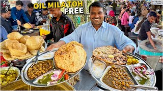 30 Rs Unique Nashta | Tandoori Chole Bhature | Punjabi Street Food India
