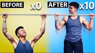 Go From 0 to 10 Pull-Ups In A Row (FAST!)