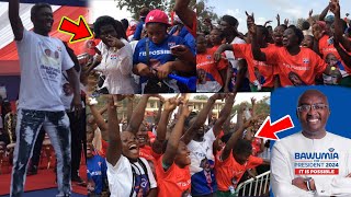 So Crazy; Agya Koo & Kwadaso SDA Nurse's Storms BAWUMIA Campaign Tour With Crazy Dance @ Kwadaso.