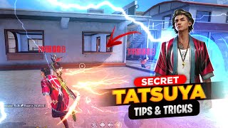 New Skill TATSUYA Character Tips and Tricks // Advantage And DisAdvantages // Garena free fire max