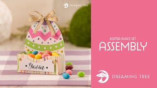 SVG File - Easter Place Set - Assembly Tutorial (For Cricut, Silhouette, and ScanNCut)
