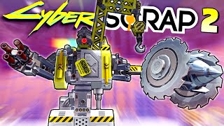 There's an Actual Boss Battle in the CyberScrap Challenge! - Scrap Mechanic Challenge Mode