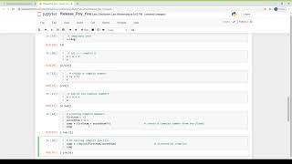 Complex Number Computer Aided Algebra Using Python Sympy Package